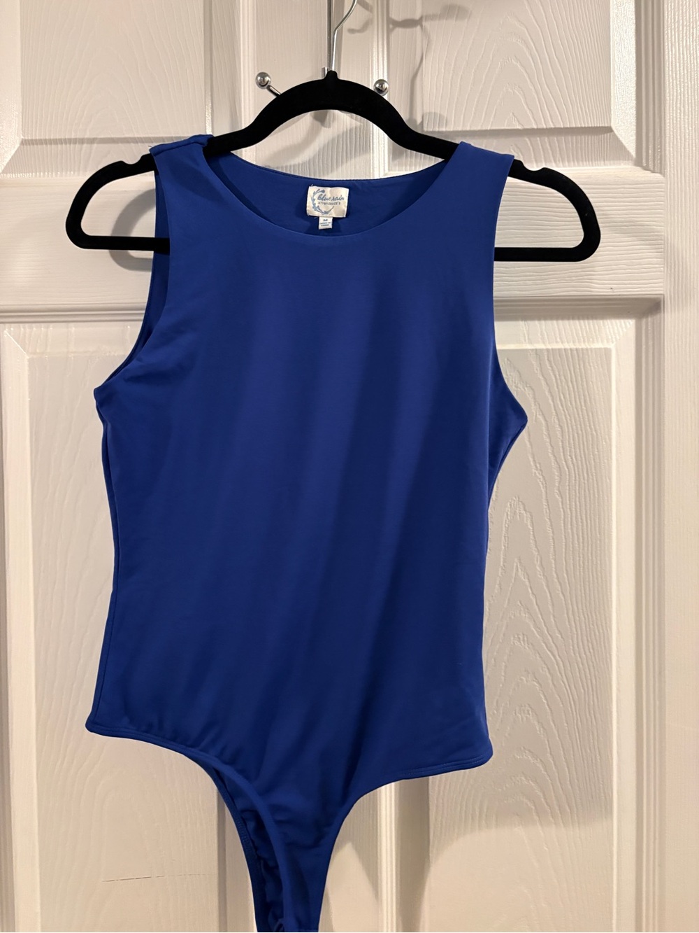 Francesca's Collections Royal Blue Sleeveless Bodysuit